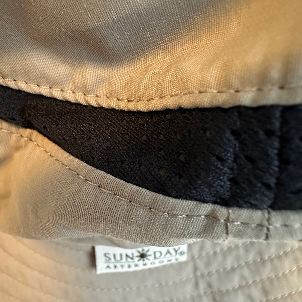 Sun Day Kids Tan Bucket Hat - Picture 4 of 8